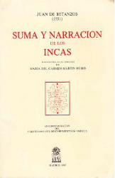 Frontespizio de Narrazione degli Inca di Juan  de Betánzos